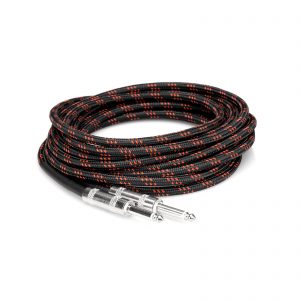 Hosa 3GT-PAK, Cloth Guitar Cable, Jack Straight to Same, 18 ft - Image 2